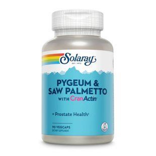 Комплекс для мужского здоровья, Pygeum & Saw Palmetto w/CranActin - 90 vcaps 2023-10-2132 фото