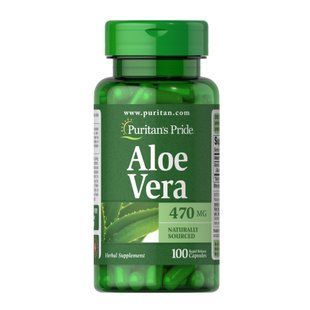 Aloe Vera 470 mg - 100 caps 2023-10-3145 фото
