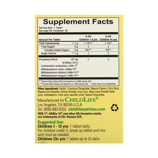 Підтримка імунітету та травної системи, ChildBiotics Immune + Digestive Support - 30 Chewable tabs Natural Berry 2023-10-3709 фото