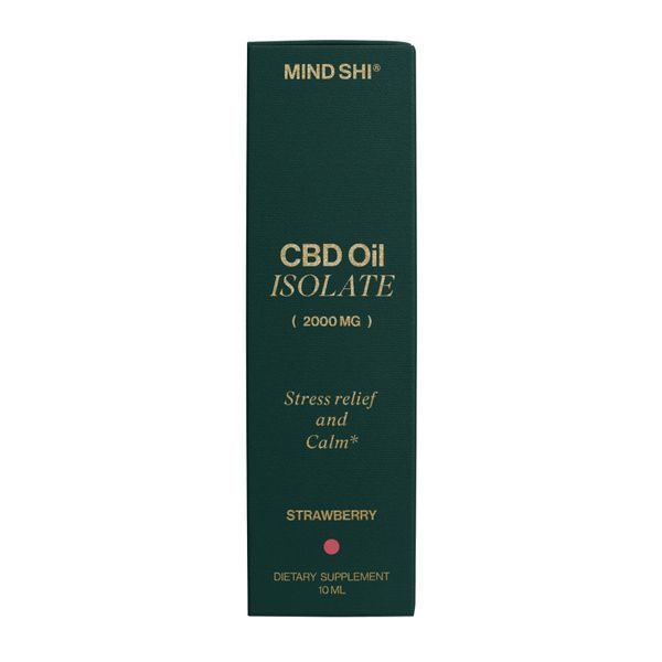 CBD Oil Isolate 2000 mg Strawberry - 10 ml (До 01.27) 2024-11-0833 фото