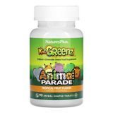 Витаминный Комплекс из Зеленых Суперфудов для Детей, Animal Parade KidGreenz &ndash; 90 tabs Tropical Fruit 2022-10-1497 фото