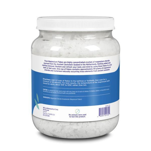Магниевые хлопья, Pure Magnesium Flakes - 44 oz 2022-10-1801 фото