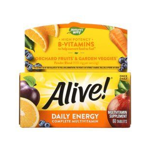 Мультивитамины, Daily Energy (With Iron) - 60 tabs 2022-10-1713 фото