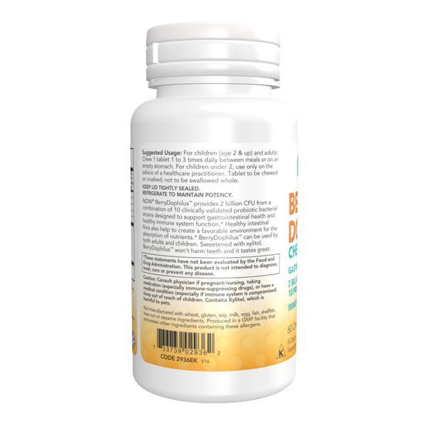 Пробиотики для детей, BerryDophilus&trade; Kids - 120 Chewables 2022-10-2609 фото