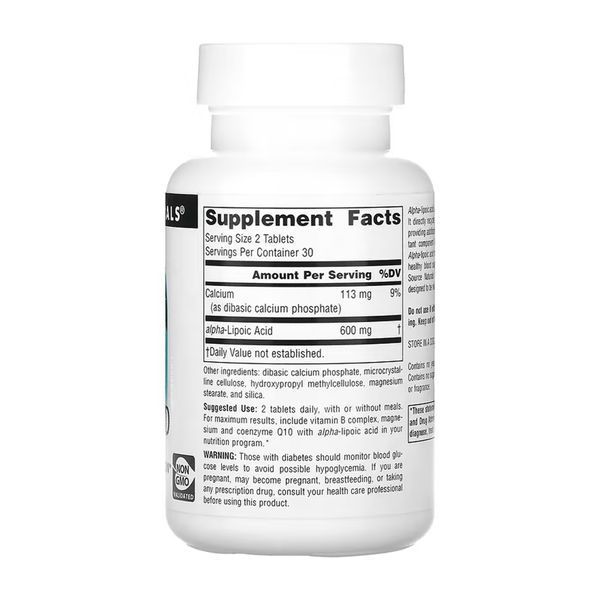 Альфа-липоевая кислота, Alpha Lipoic Acid 300mg - 60 tabs 2023-10-5555 фото