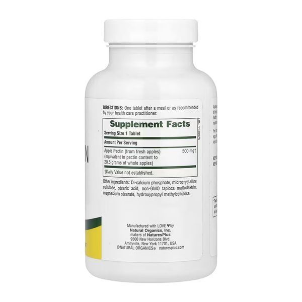 Apple Pectin 500 mg - 180 tabs 2023-10-6424 фото Apple Pectin 500 mg - 180 tabs 2023-10-6424 фото