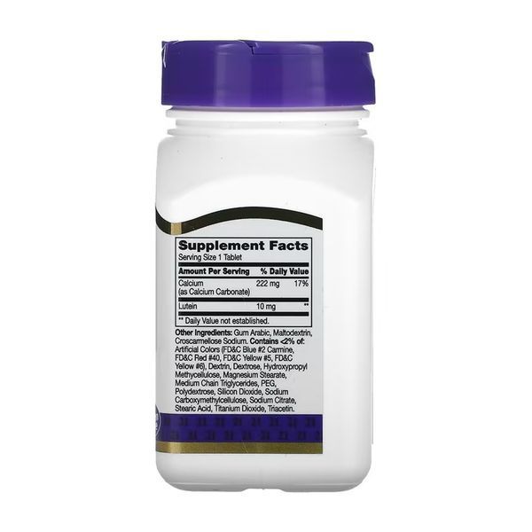 Лютеин, Lutein 10 mg - 60 tabs 2023-10-7080 фото