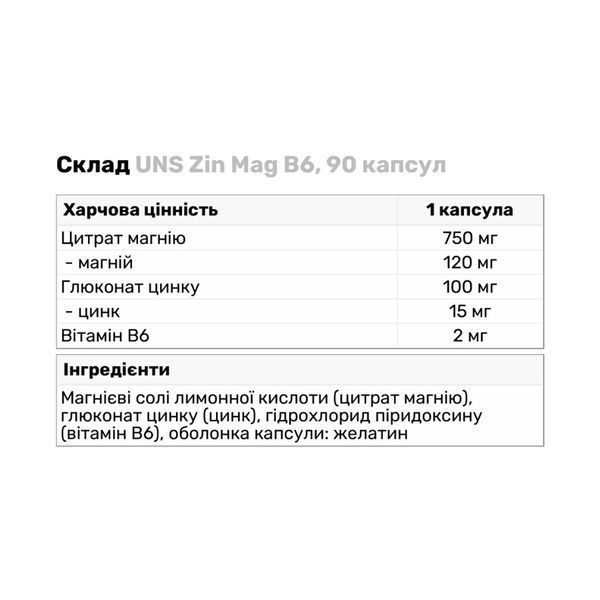 Zin Mag B6 - 90 tabs 100-22-8872210-20 фото