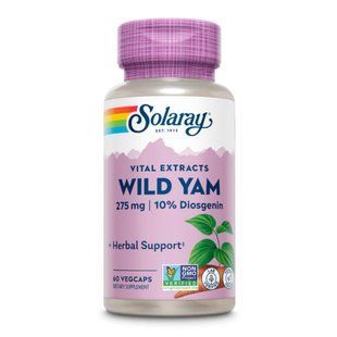 Экстракт корня Дикого Ямса, Wild Yam Root Extract 275mg - 60 vcaps 2023-10-4426 фото
