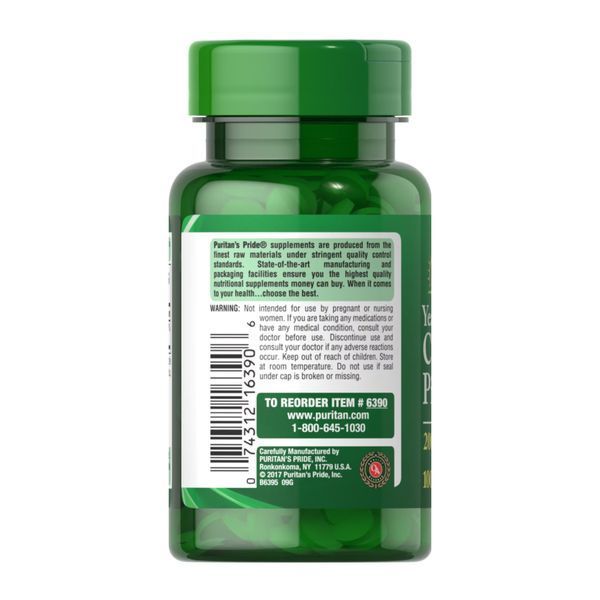 Хром пиколинат, Chromium Picolinate 200 mcg Yeast Free - 100 tabs 2023-10-2476 фото
