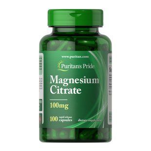 Магній Цитрат, Magnesium Citrate 100 mg - 100 caps 2022-10-2883 фото
