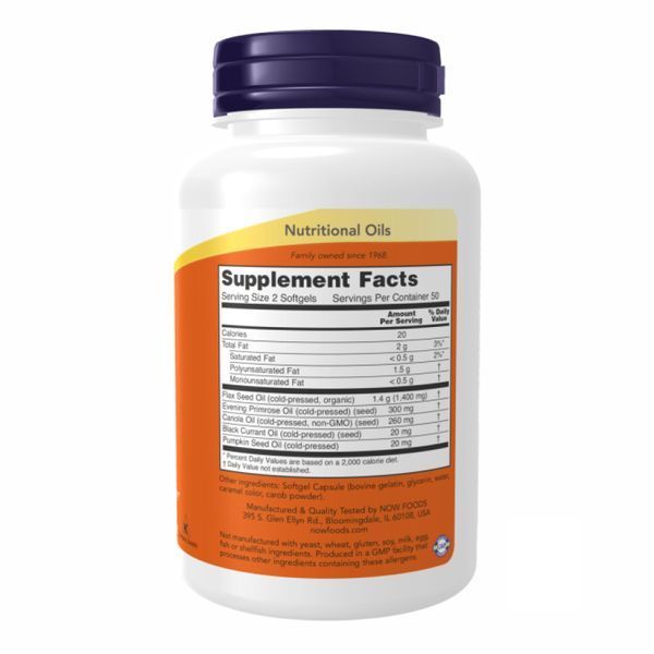 Омега 3 6 9, Omega 3-6-9 1000 mg - 100 sgels 2022-10-0067 фото
