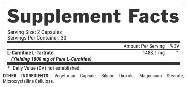 Л карнітин, Lipo 6 Carnitine 60 капсул 2022-09-9948 фото