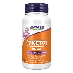 Жиросжигатель 7-KETO 25mg - 90 vcaps 2022-10-2614 фото