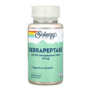 Serrapeptase 10mg - 90 vcaps 2023-10-7040 фото