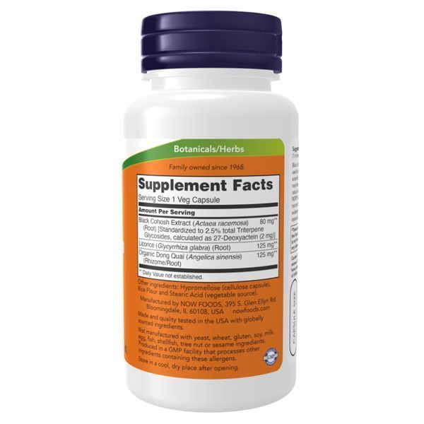 Клопогон, Black Cohosh 80mg - 90 vcaps 2022-10-1389 фото