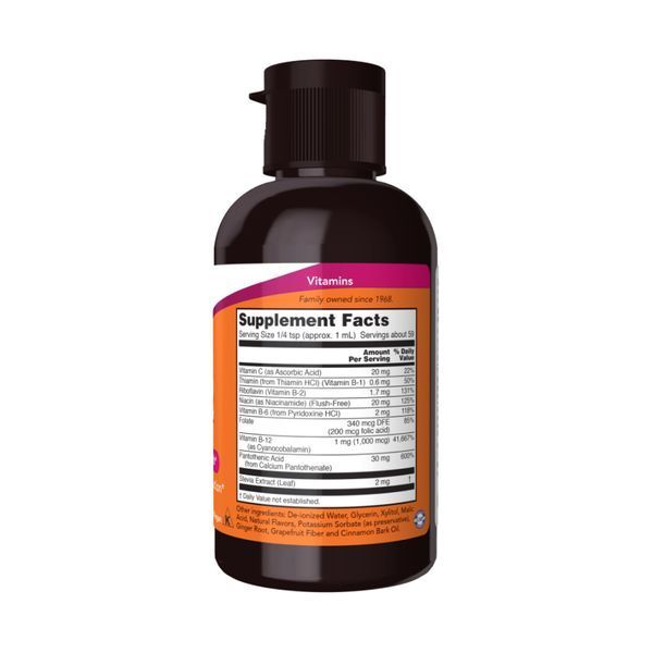 Витамин B-12 Комплекс (жидкий), Vitamin B-12 Complex Liquid - 237 ml 2023-10-4536 фото