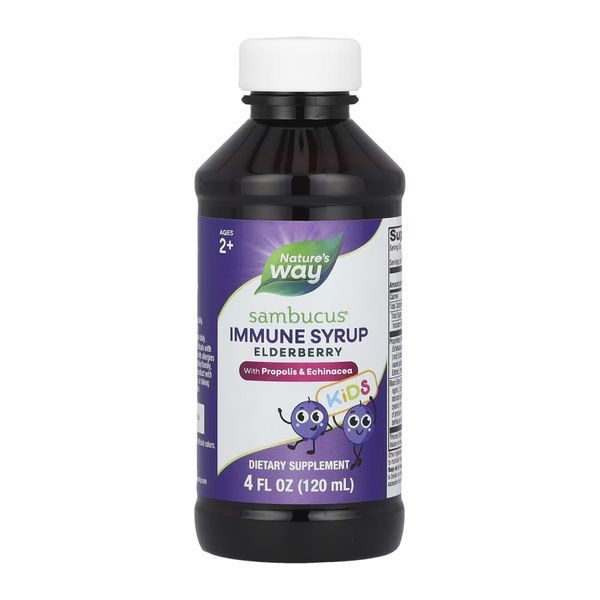Сироп из бузины для детей, Sambucus Immune Syrup For Kids - 120 ml 2023-10-3875 фото