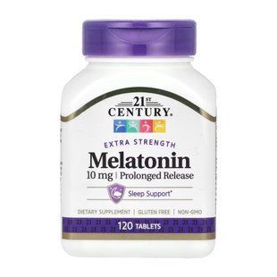 Мелатонін, Melatonin 10 mg Prolonged Release - 120 tabs 2023-10-7138 фото