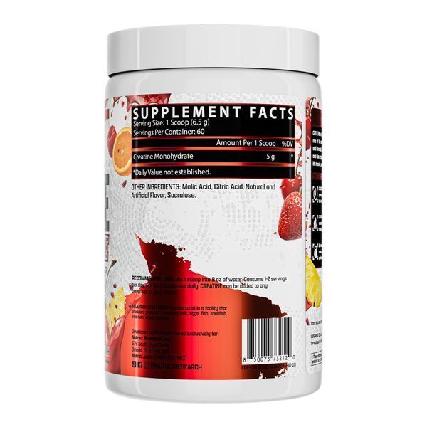 Креатин Моногидрат, Creatine Monohydrate - 390g Fruit Punch 2024-11-0611 фото