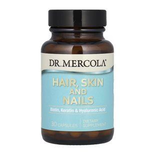 Комплекс для волосся, шкіри та нігтів, Hair, Skin and Nails (Biotin, Keratin & Hyaluronic Acid) - 30 caps 2023-10-6808 фото