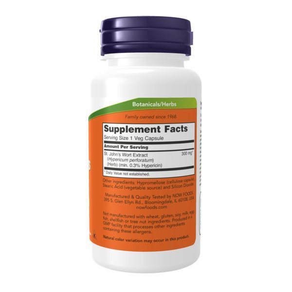 Екстракт звіробою,  ST. John's Wort 300mg - 100 vcaps 2022-10-1439 фото