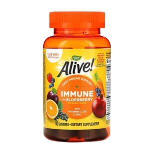 Комплекс витаминов для иммунитета, Alive!&reg; Immune Gummy - 90 gummies 2023-10-3515 фото