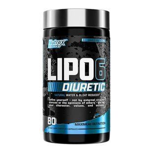 Жиросжигатель, Lipo-6 Diuretic - 80 caps 2022-10-1755 фото