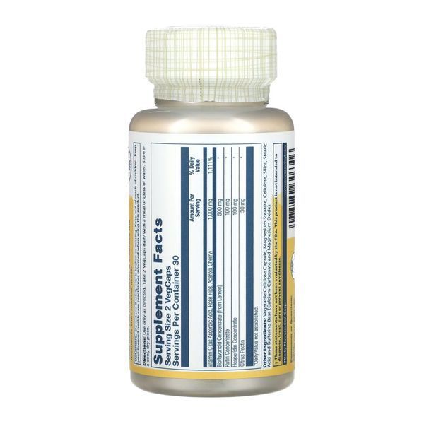 Витамин С, Super Bio Vitamin C 1000mg - 60 vcaps 2023-10-3437 фото