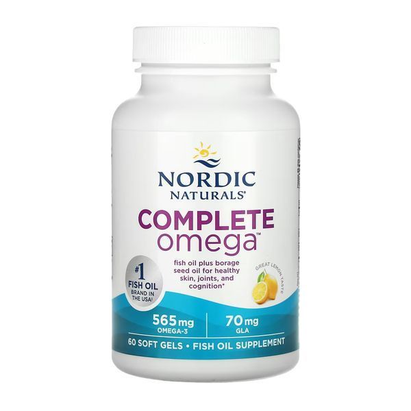 Complete Omega - 60 softgels 2023-10-5950 фото