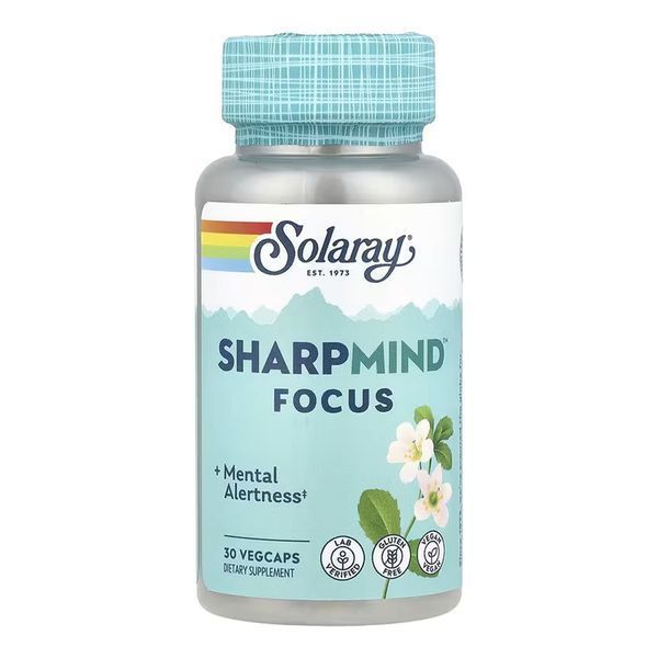 Ноотропный комплекс, SharpMind Nootropics Focus - 30 vcaps 2024-11-0250 фото