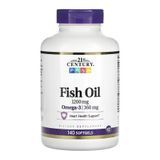 Рыбий жир, Fish Oil 1200 mg - 140 softgels 2023-10-7093 фото
