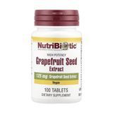 Екстракт насіння грейпфрута 125мг Nutribiotic (Grapefruit Seed Extract) &mdash; 100 таблеток 2023-10-5478 фото