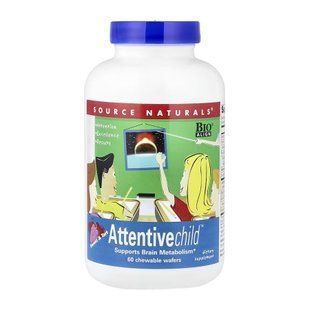 Attentive Child&trade; Fruit - 60 wafer 2023-10-6143 фото