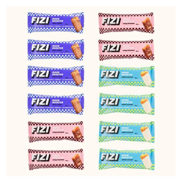 Батончики, Fizi Mood Booster - 12x40g Mix Box 2023-10-3910 фото
