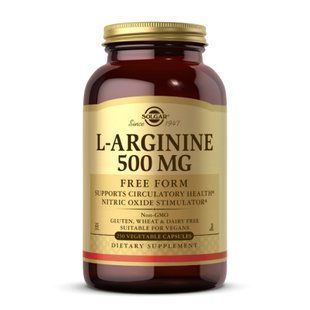 L-Arginine 500mg - 250 vcaps 2023-10-4108 фото