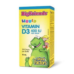 BigFriends Liquid Vitamin D3 400 IU - 15ml 2023-10-6555 фото