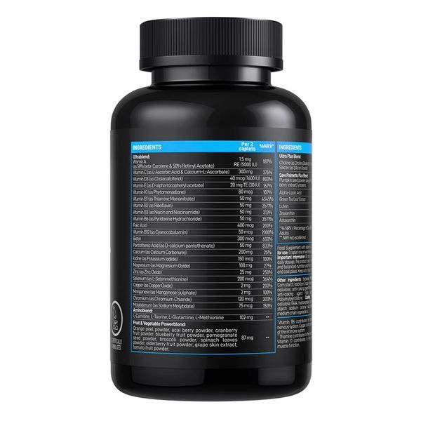 Мультивитамины для мужчин, Ultra Men's Sport Multivitamin - 180 caps 2022-10-1447 фото