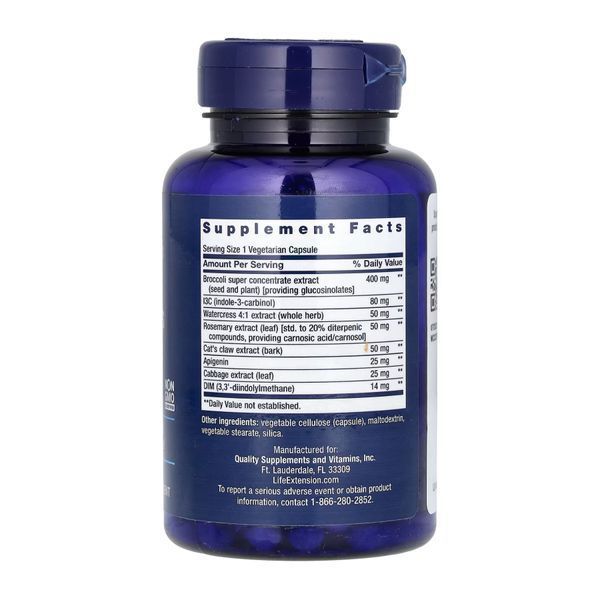 Екстракт хрестоцвітових овочів, Triple Action Cruciferous Vegetable Extract - 60 vcaps 2022-10-1889 фото