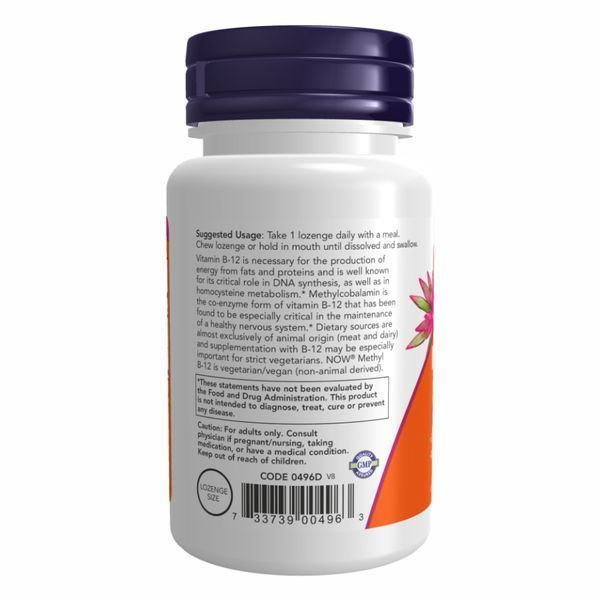 Метил B-12, Methyl B-12 5000mcg - 120 loz 2022-10-2565 фото