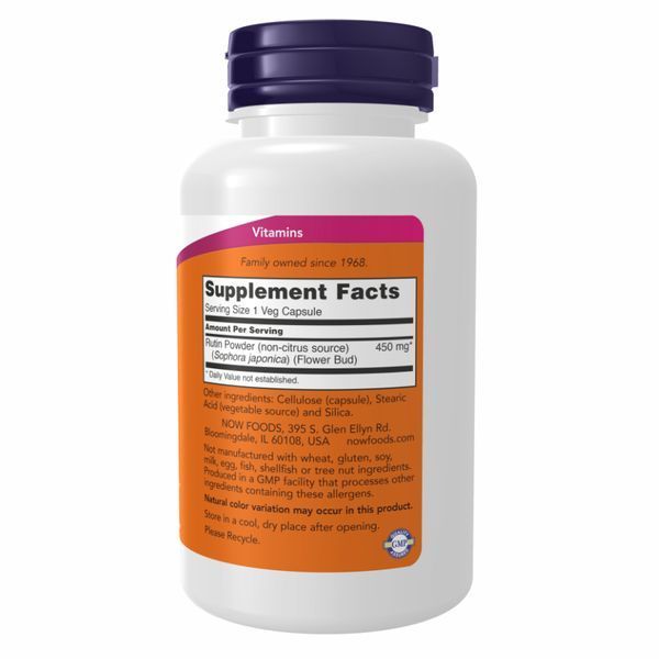 Рутин, Rutin 450 mg - 100 vcaps 100-97-2855344-20 фото