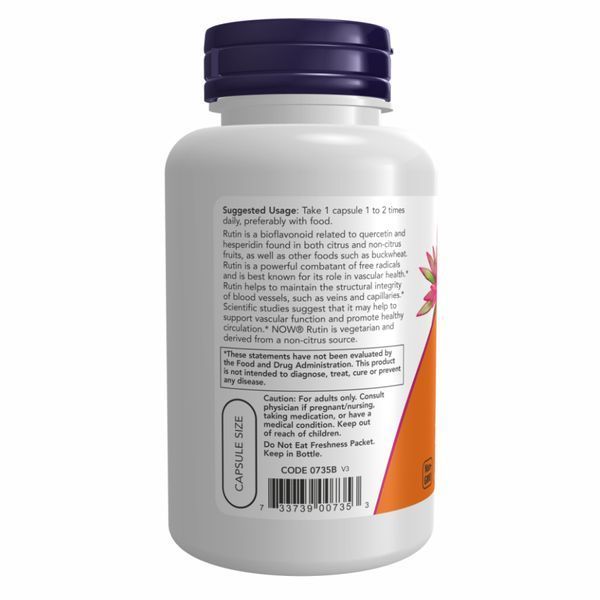 Рутин, Rutin 450 mg - 100 vcaps 100-97-2855344-20 фото