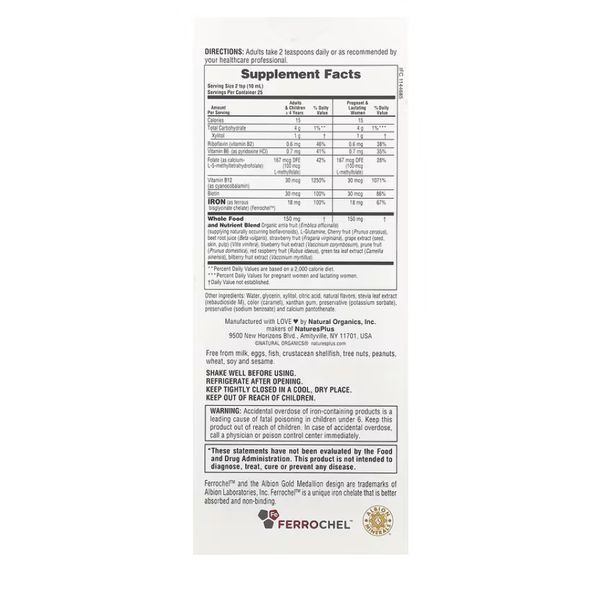 Железо, Hema-Plex&reg; Liquid Iron - 250ml 2023-10-4412 фото