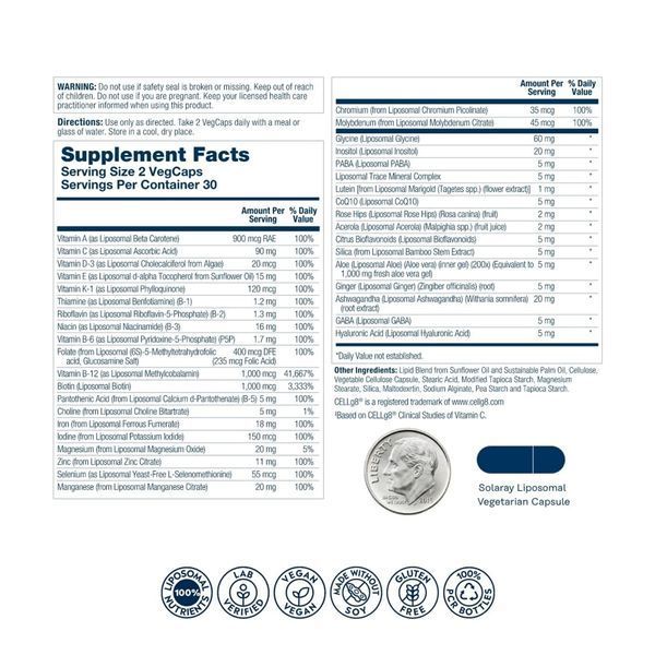 Liposomal Multivitamin Womens - 60 vcaps 2023-10-6774 фото