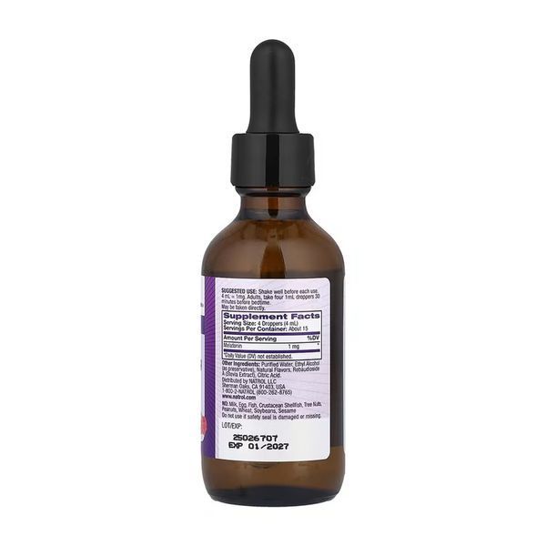 Melatonin Liquid 1mg - 60 ml 2023-10-6229 фото