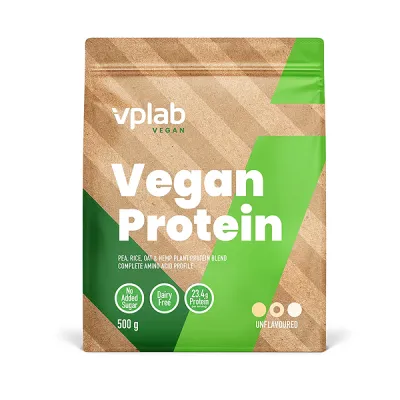 Протеїн для веганів, Vegan Protein - 500g Unflavored