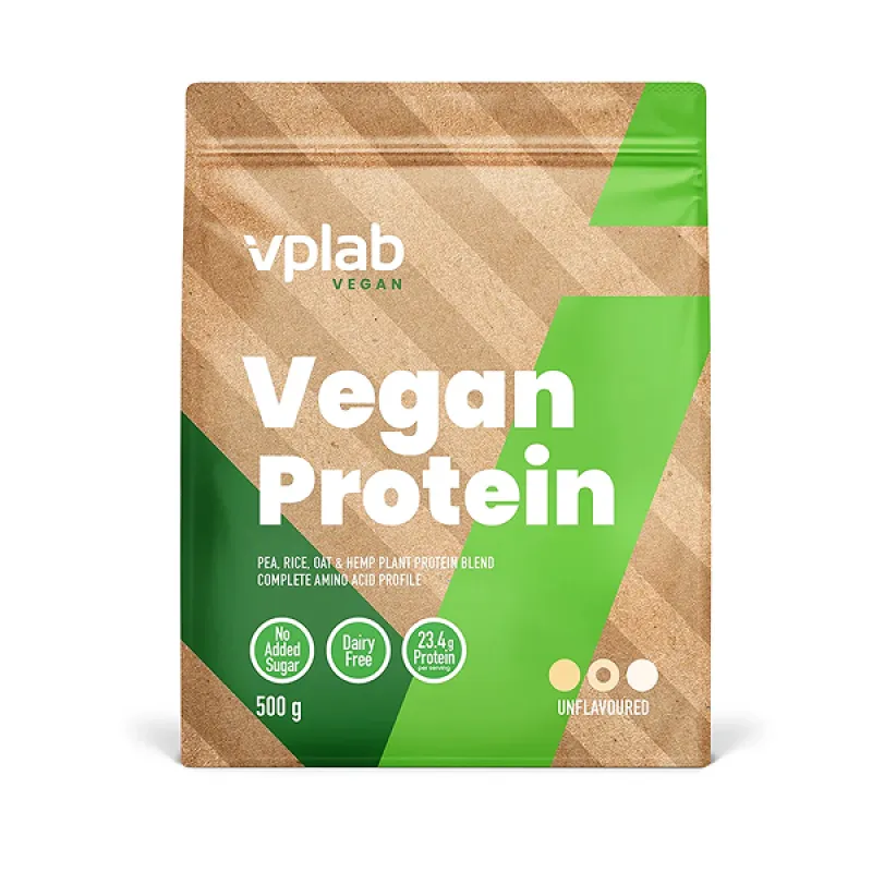 Протеїн для веганів, Vegan Protein - 500g Unflavored