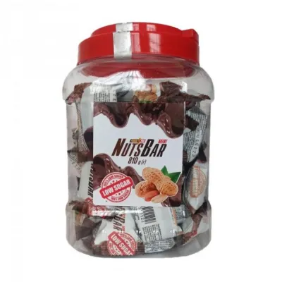 Цукерки без цукру, Nuts bar mini LOW sugar free - 810g