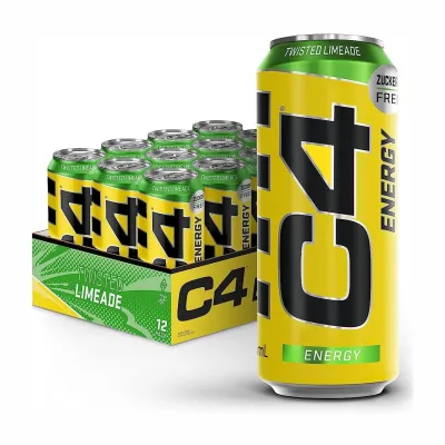 Энергетический напиток, C4 - 500 ml х 12 шт Twisted limeade