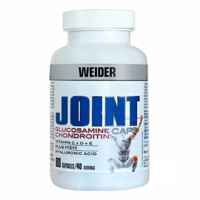 Глюкозамін Weider (Glucosamine Chondroitin plus MSM) — 80caps, для суглобів і шкіри